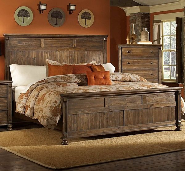 Rustic Wood Bedroom Furniture
 41 Fantastic Transitional Bedroom Design
