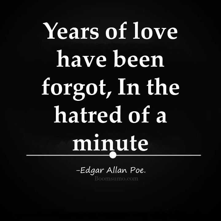 Saddest Quotes Ever
 sad life quotes Hatred of a minute Years of love forgot