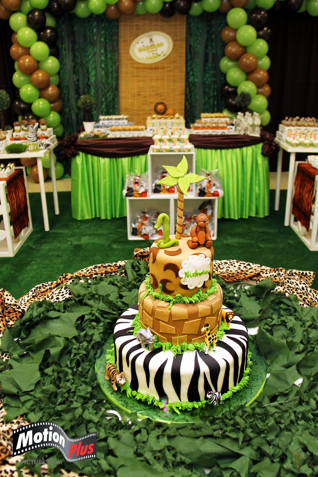 Safari Themed Birthday Party
 Motion Plus Safari Themed Birthday Party Ideas