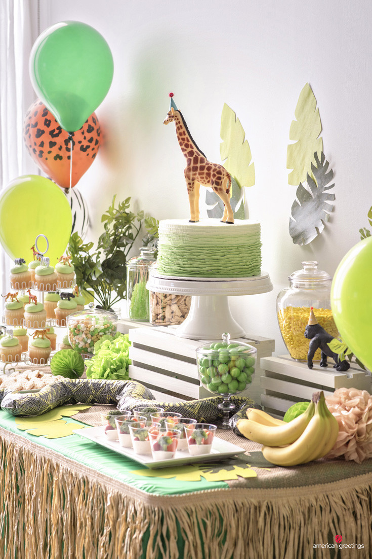 Safari Themed Birthday Party
 Jungle Birthday Party Ideas Inspiration