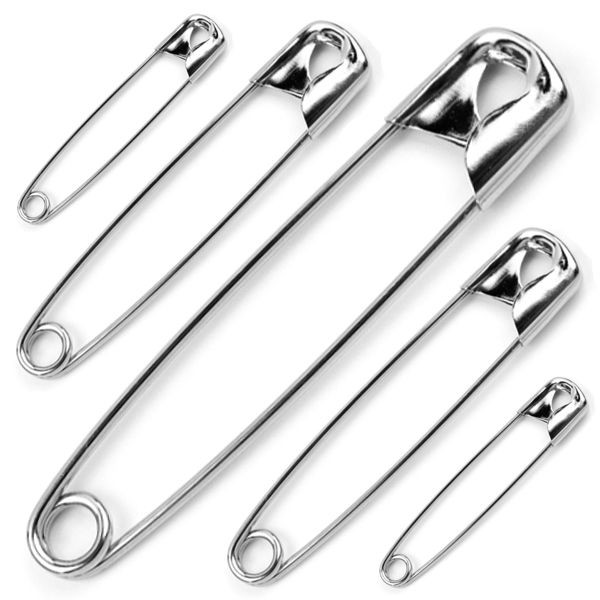 Safety Pins
 Size Number 3 Silver Safety Pins Bulk 2 Inch 1440