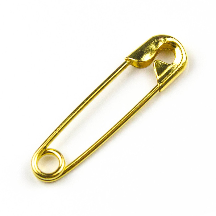 Safety Pins
 Brass Safety Pins