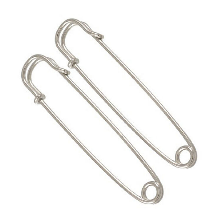 Safety Pins
 5Pcs 10cm Metal Safety Pin Big Strong for Blankets