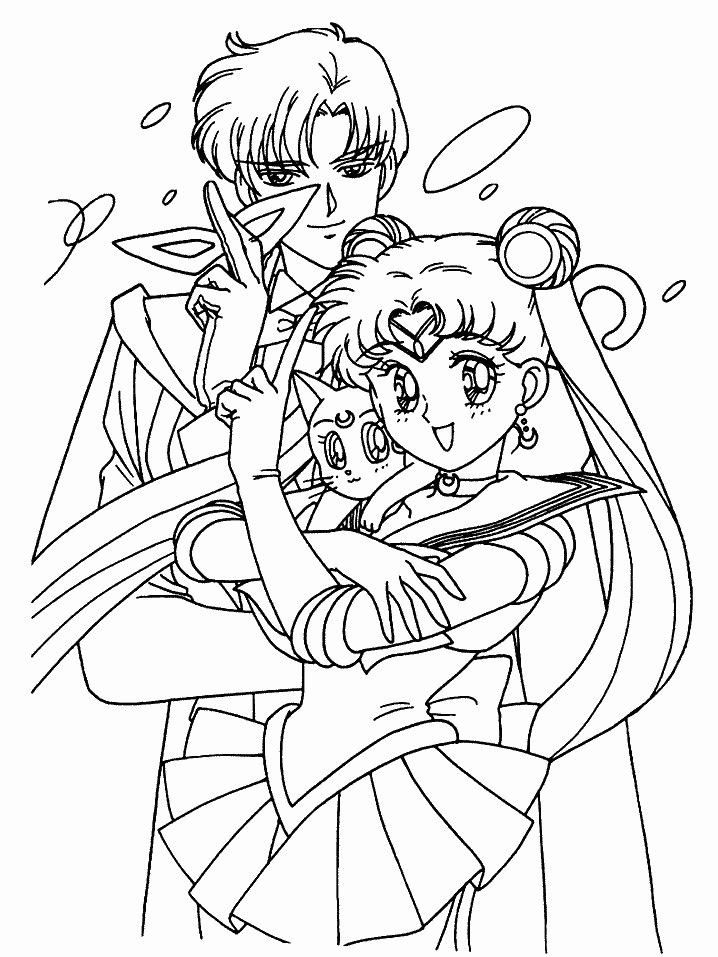 Sailor Moon Coloring Pages Printable
 57 best Sailor Moon