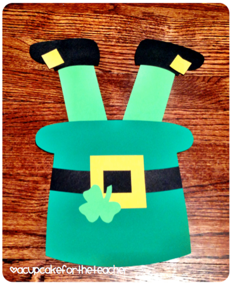 Saint Patrick Day Arts And Crafts
 Catch a Leprechaun a Writing Craftivity A Cupcake for