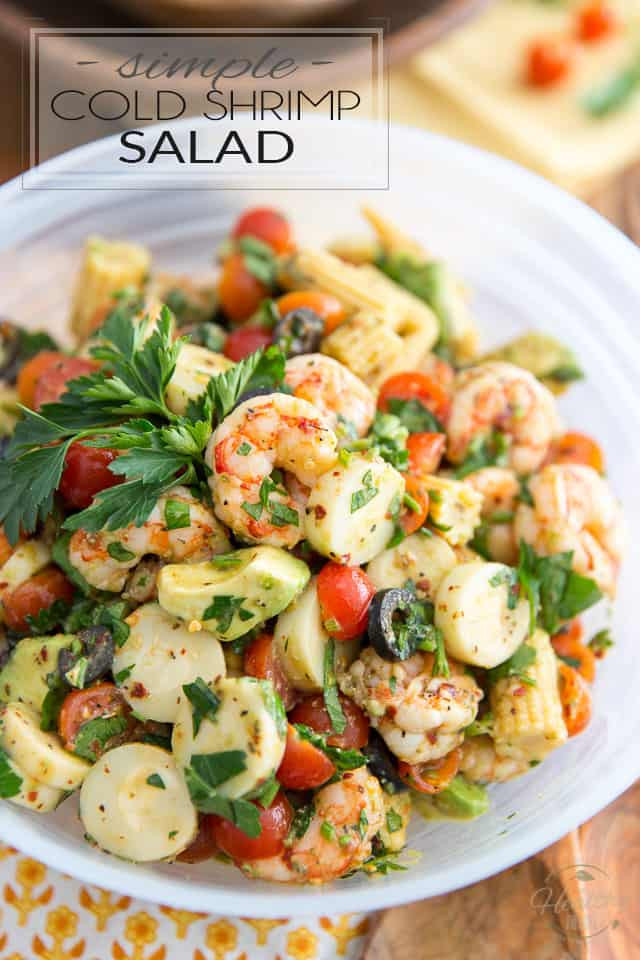Salad Shrimp Recipe
 Simple Cold Shrimp Salad • The Healthy Foo
