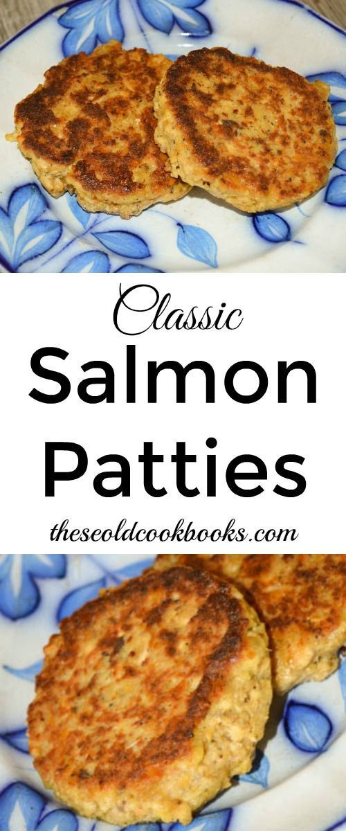 Salmon Patties With Saltines
 CLASSIC SALMON PATTIES in 2019