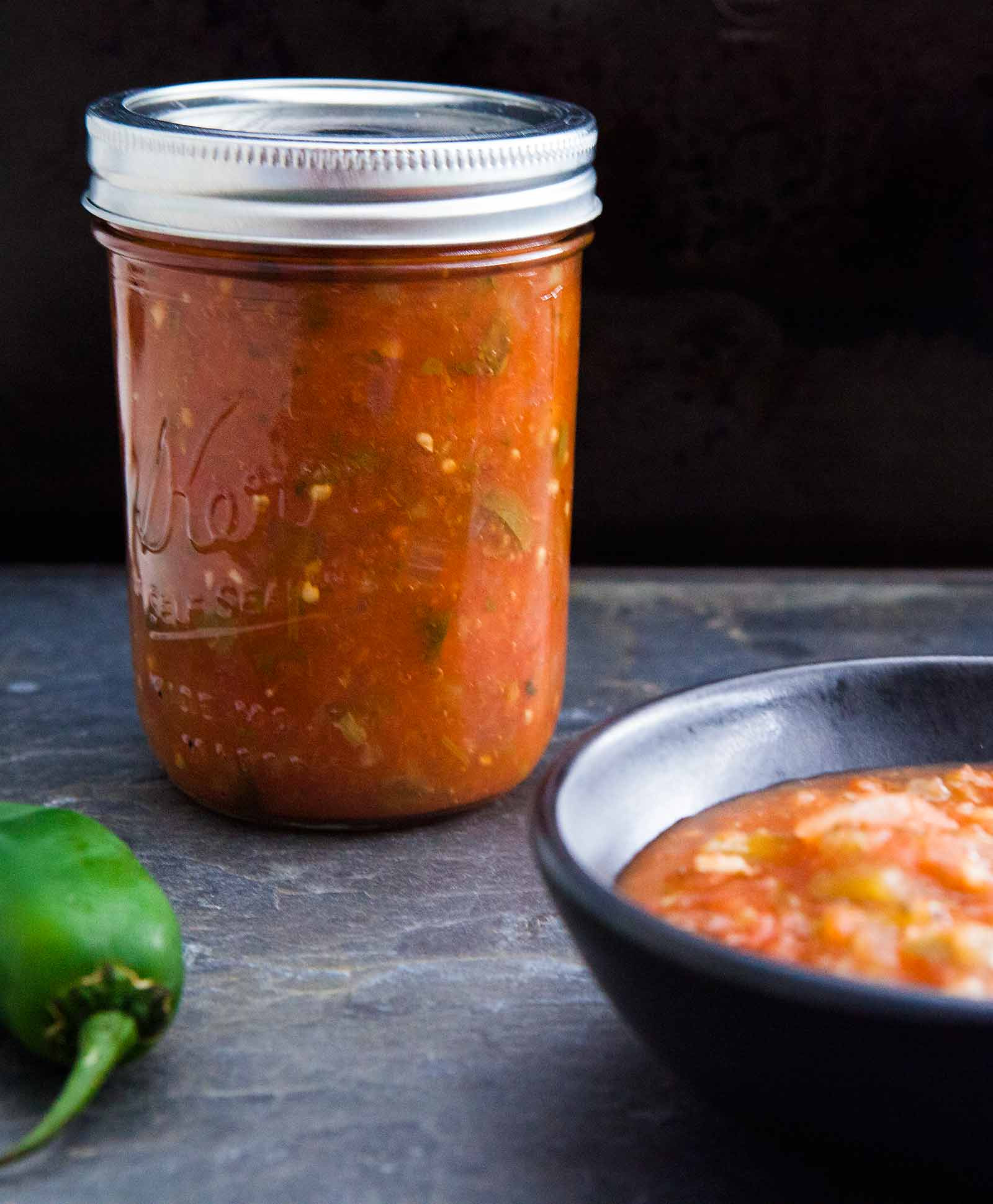 Salsa Recipe For Canning
 Canned Tomato Salsa Recipe