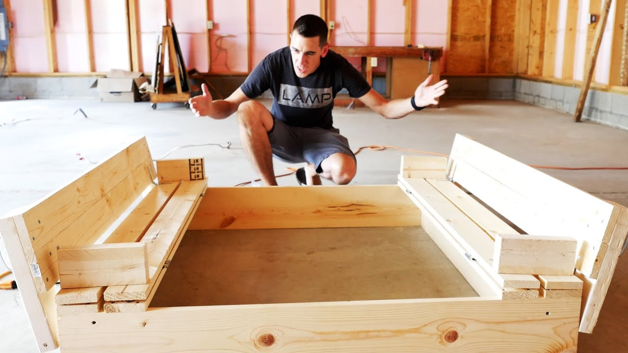Sandbox Plans DIY
 HOW TO BUILD A SANDBOX WITH BENCH SEATS DIY