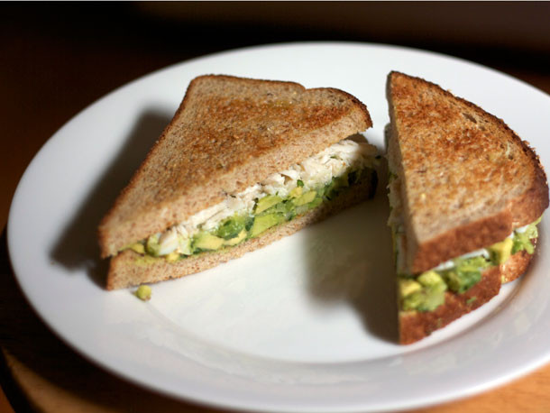 Sandwich Recipes For Dinner
 Dinner Tonight Crab and Avocado Sandwich Recipe