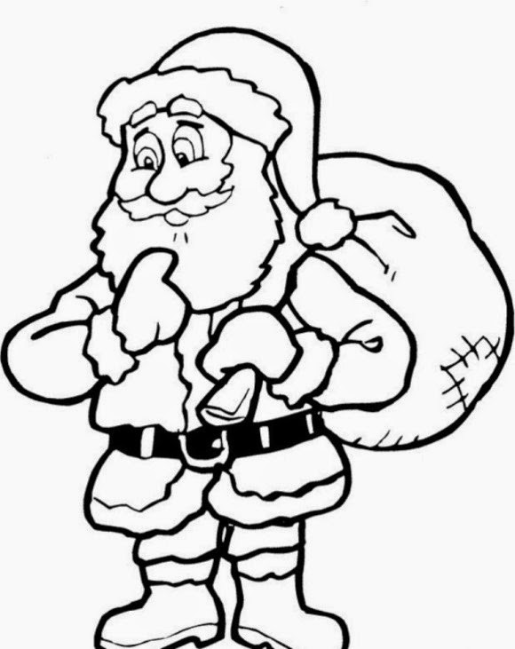 Santa Claus Coloring Pages Free Printables
 Navishta Sketch Santaclaus Christmas Special
