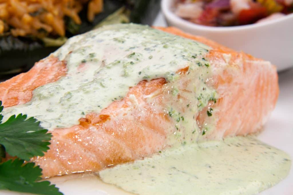 Sauces For Salmon Fillets
 Salmon Fillet in Parsley Sauce Seafresh