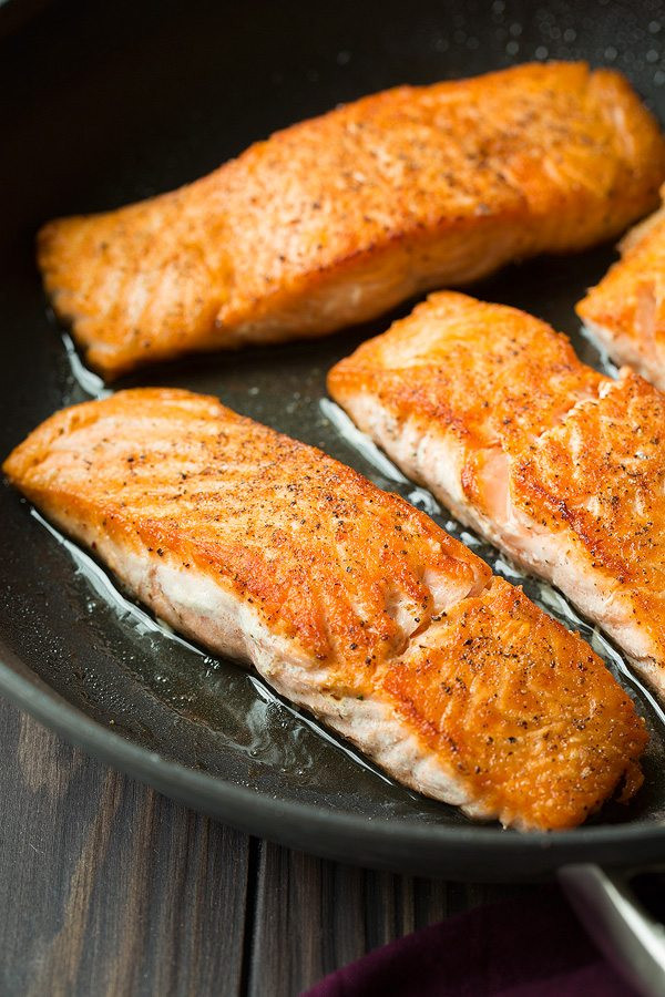 Sauces For Salmon Fillets
 Salmon Recipe with Garlic Lemon Butter Sauce Cooking Classy