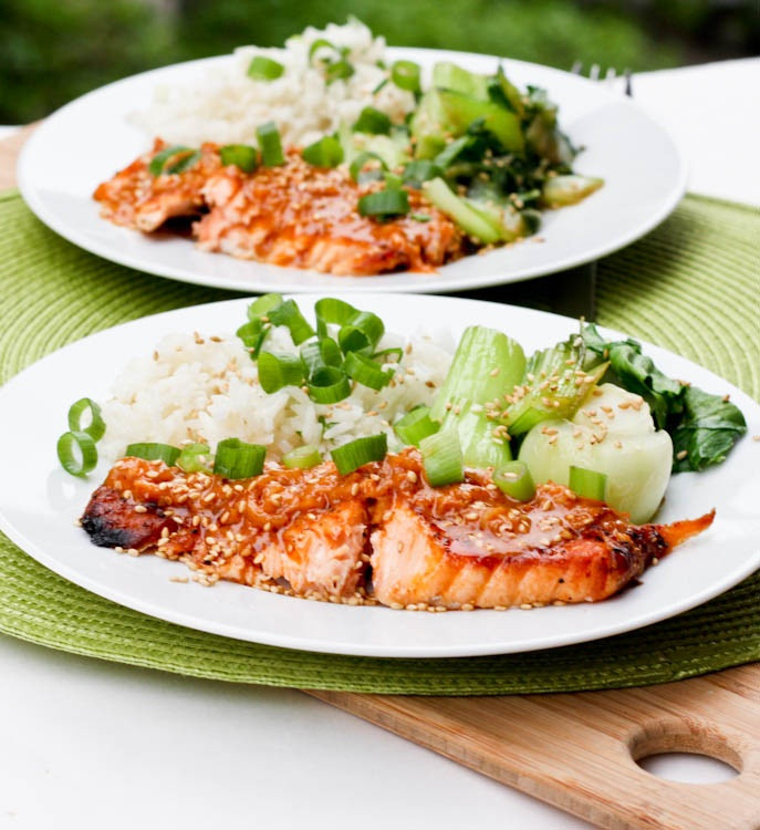 Sauces For Salmon Fillets
 Broiled Salmon Fillets With a Spicy Sauce Recipegreat