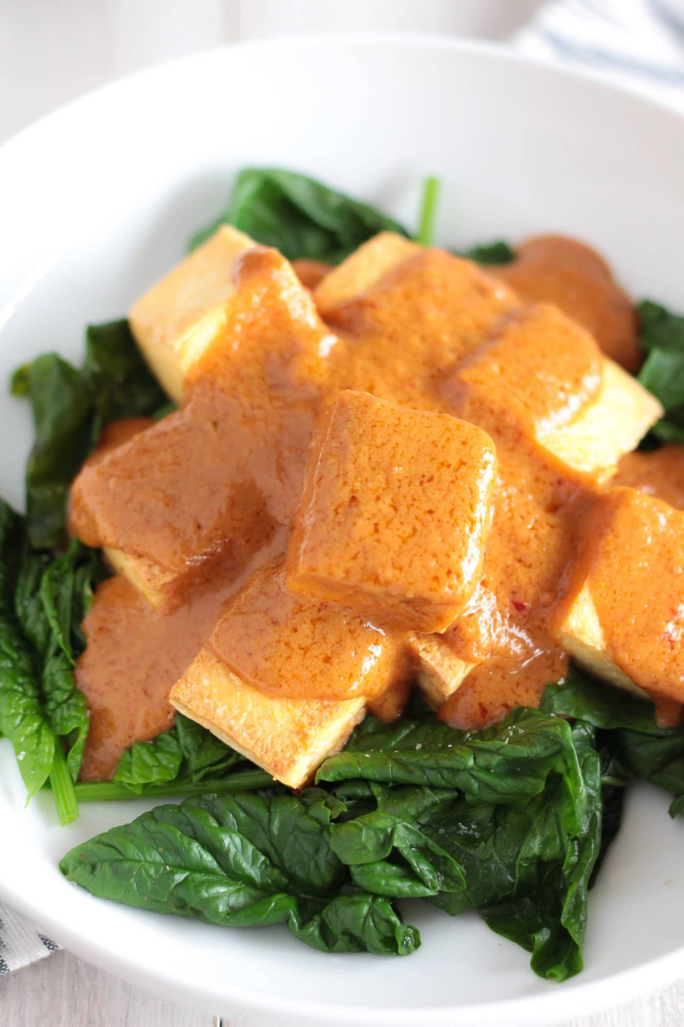 Sauces For Tofu
 Tofu with Thai Peanut Sauce Pra Ram Le Petit Eats
