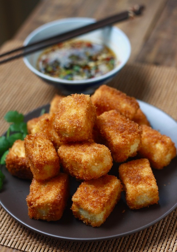 Sauces For Tofu
 Fried Tofu with Sesame Soy Dipping Sauce