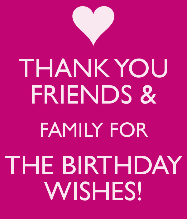 Saying Thank You For Birthday Wishes
 Thank You Birthday Quotes QuotesGram