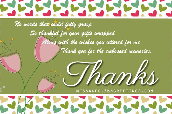 Saying Thank You For Birthday Wishes
 Happy Birthday Thank You Quotes QuotesGram