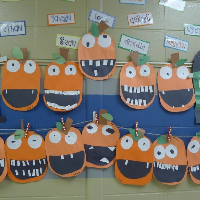 School Halloween Party Ideas 4Th Grade
 First Grade Blue Skies Silly Pumpkins