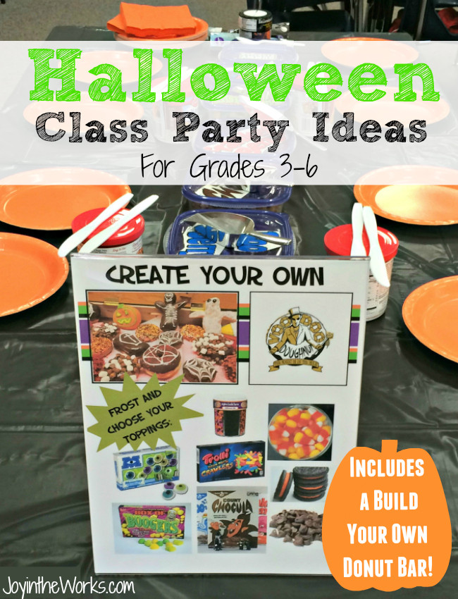 School Halloween Party Ideas 4Th Grade
 Halloween Class Party Ideas Grades PreK 2nd Joy in the Works