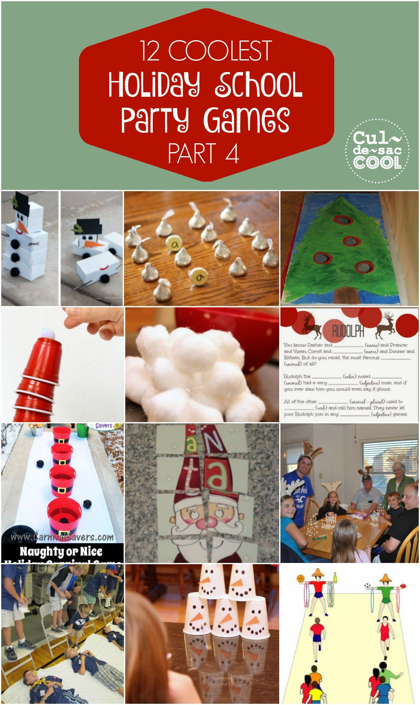 School Holiday Party Ideas
 12 Coolest Holiday School Party Games Part 4Collage
