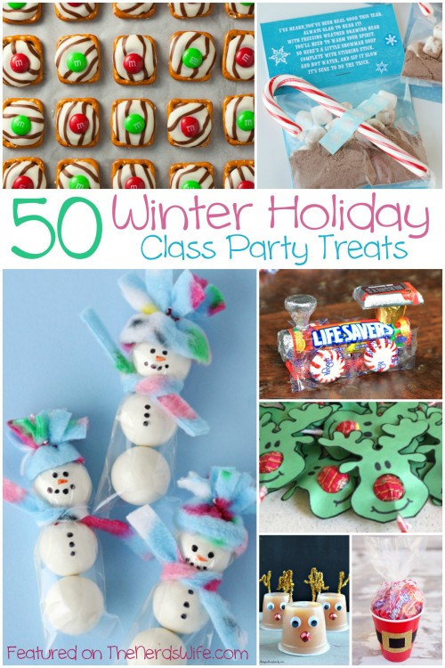 School Holiday Party Ideas
 50 Winter Holiday Class Party Treats