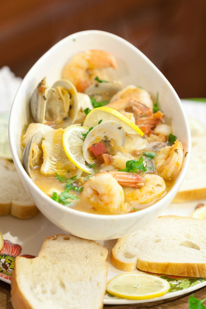 Seafood Stew Recipes Easy
 Tuscan Seafood Stew Food Done Light