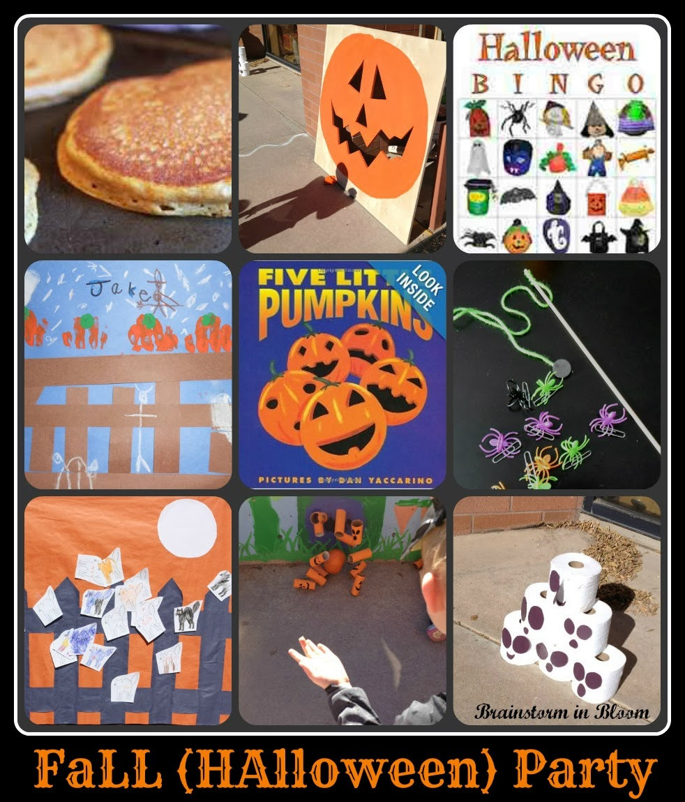 Second Grade Halloween Party Ideas
 Brainstorm in Bloom Parties Playgroups