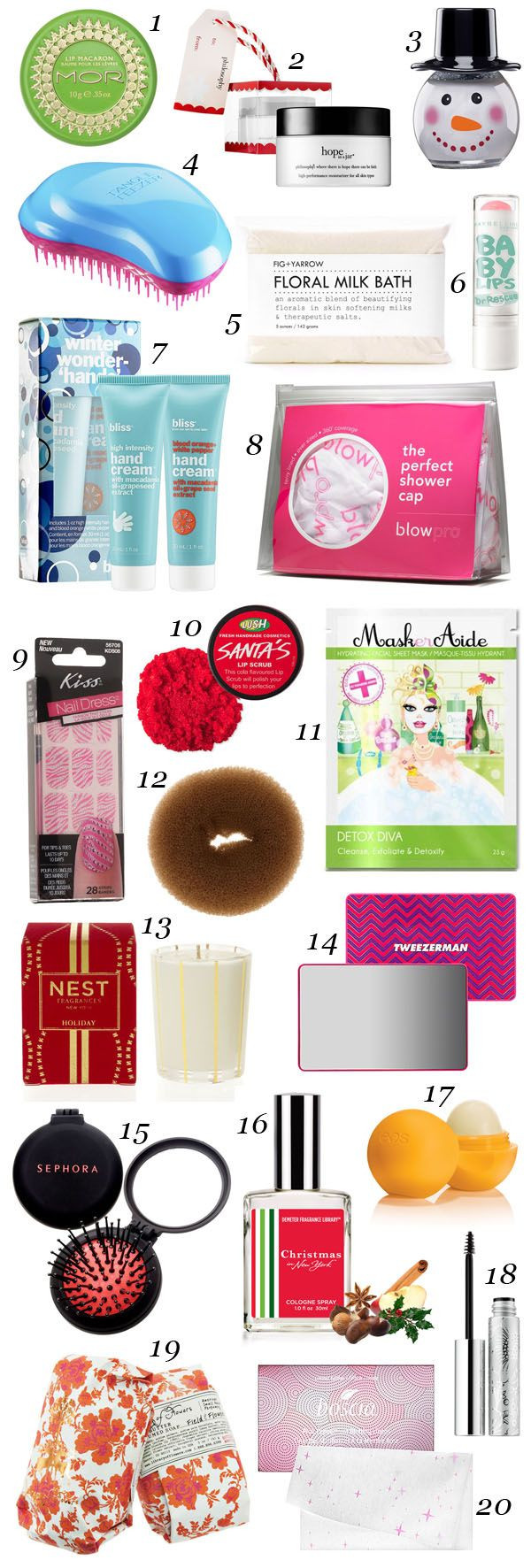 Secret Santa Gift Ideas For Girls
 17 Best images about Stocking Stuffers & Secret Santa