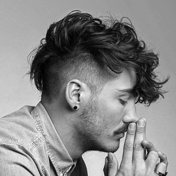 Semi Long Haircuts
 25 Curly Fade Haircuts For Men Manly Semi Fro Hairstyles