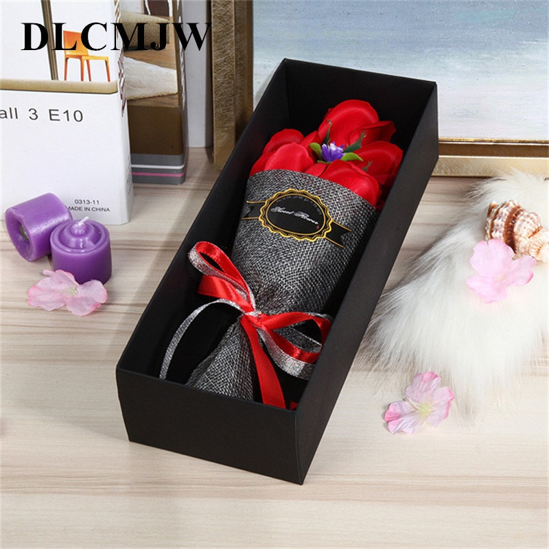 Send Birthday Gifts
 5pcs rose soap flower t box to send girlfriend birthday