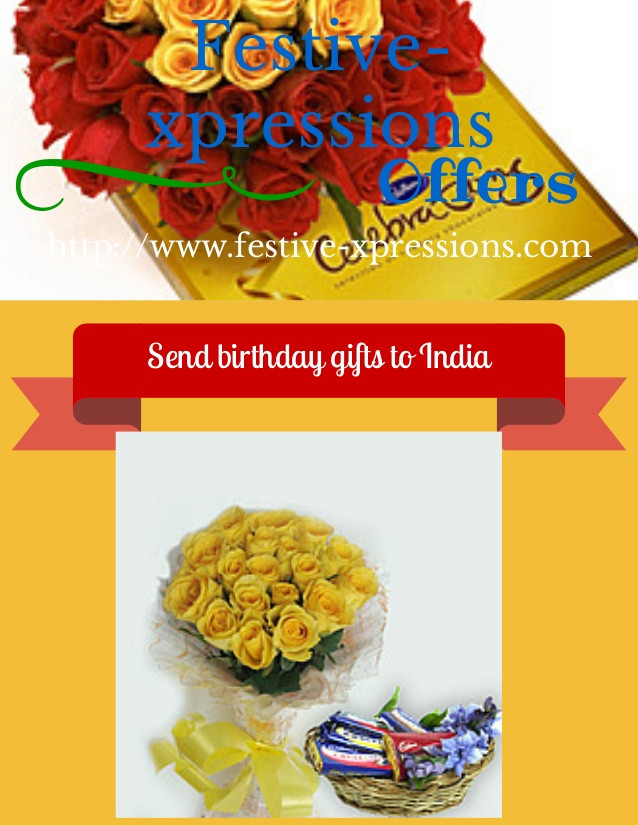 Send Birthday Gifts
 Send birthday ts to USA