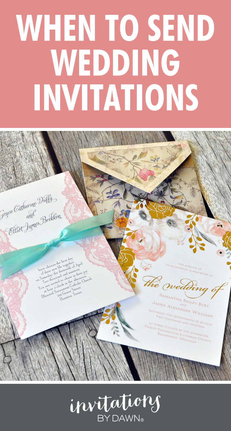 Sending Wedding Invitations
 When to Send Wedding Invitations