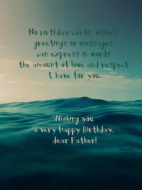 Sentimental Birthday Wishes
 Best 25 Dad birthday wishes ideas on Pinterest