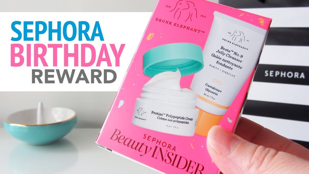 Sephora Birthday Gift
 Sephora Beauty Insider Birthday Gift 2019 Edition