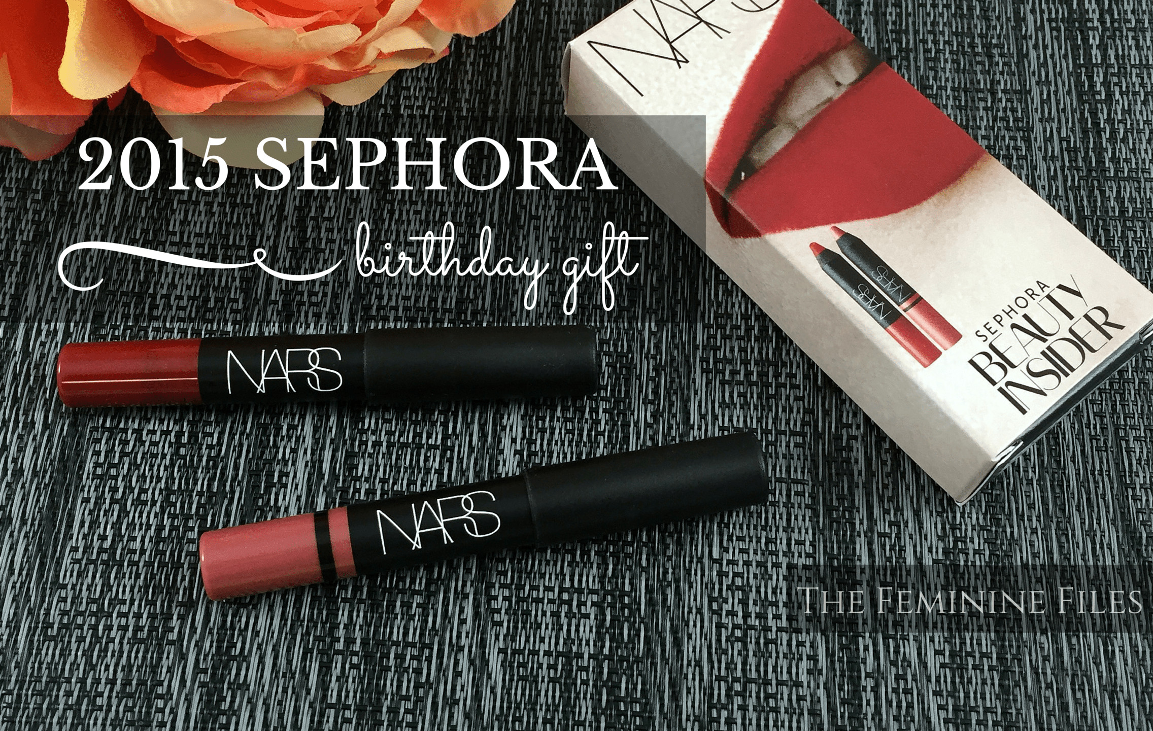 Sephora Birthday Gift Online
 2015 Sephora Birthday Gift NARS Lip Pencils The
