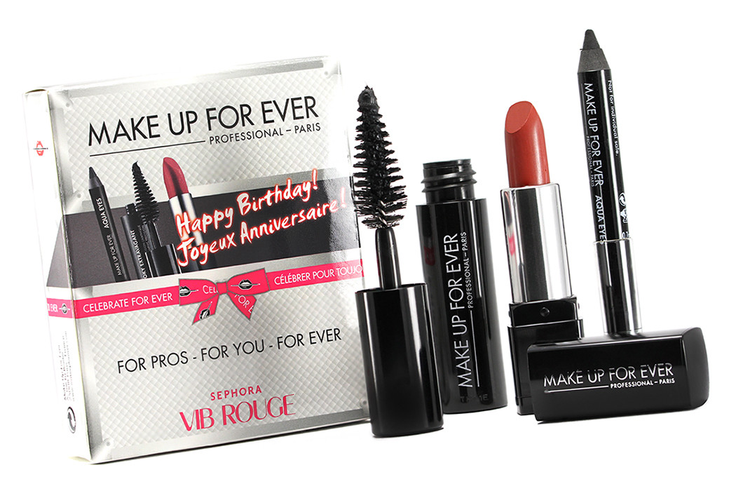 Sephora Birthday Gift Online
 Sephora 2014 VIB Rouge Birthday Gift Featuring Make Up For