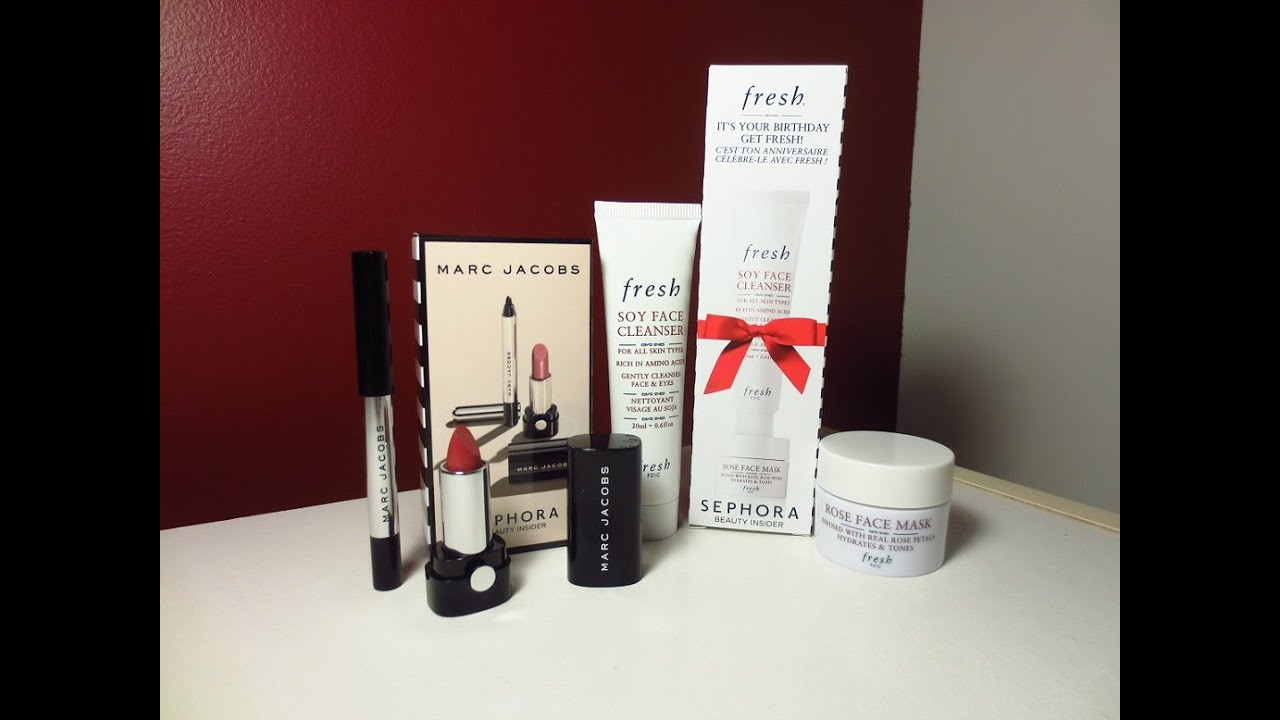 Sephora Birthday Gift
 SEPHORA 2016 BIRTHDAY GIFT REVIEW