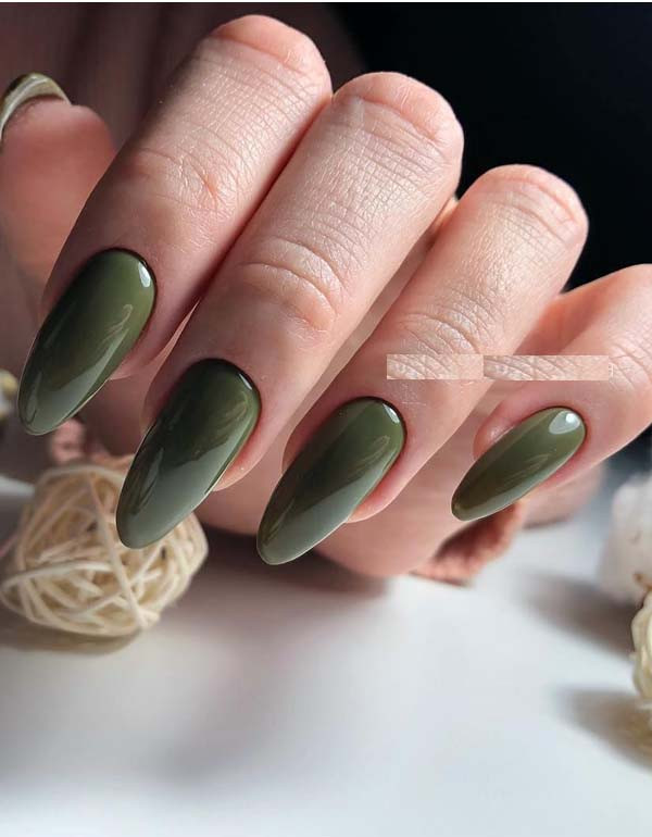 September Nail Colors 2020
 Cutest Dark Green Gel Nail Polish Ideas for Women 2019
