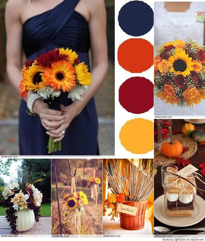 September Wedding Colors Themes
 Is this September enough Romantic Fall Wedding Ideas