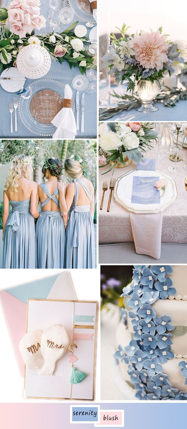 September Wedding Colors Themes
 Top 5 perfect shades of blue wedding color ideas for 2017