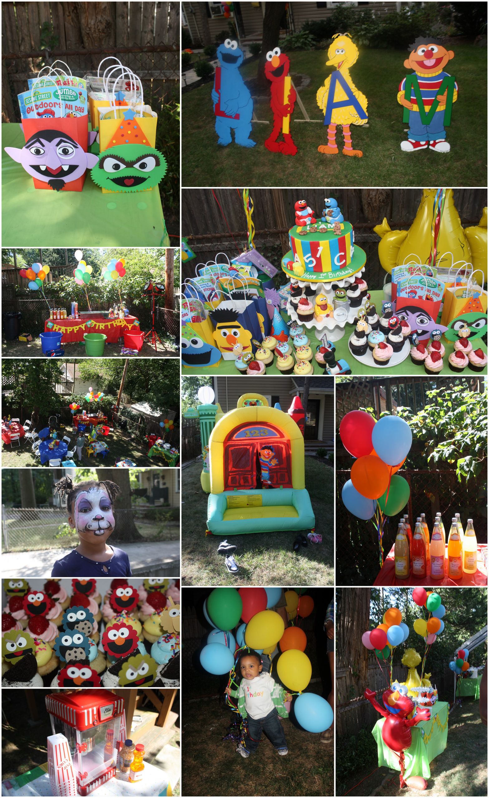 Sesame Street Birthday Decorations
 Best Sesame Street Themed Birthday Party Ever — My God Son