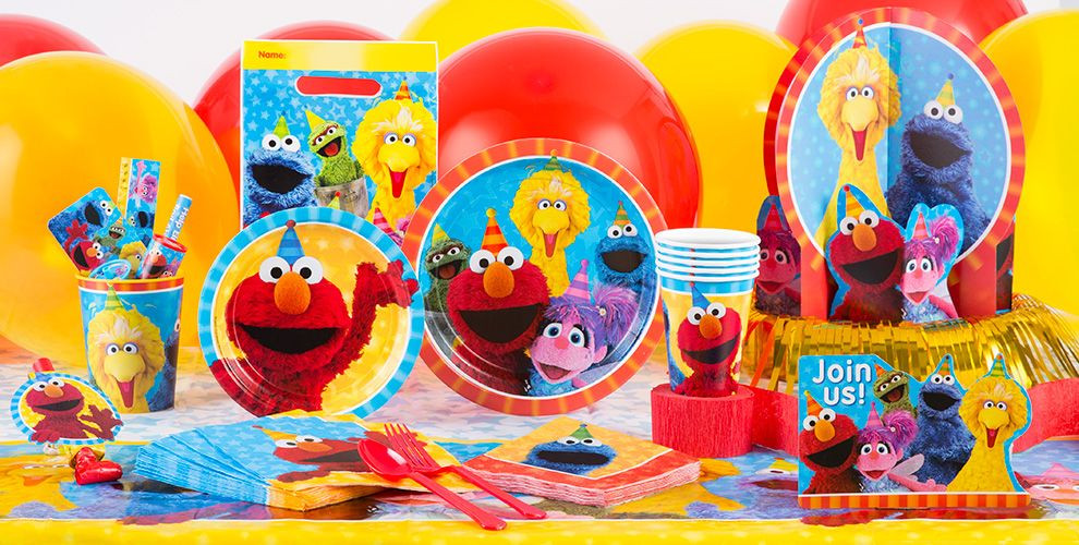 Sesame Street Birthday Decorations
 Sesame Street Party Supplies Sesame Street Birthday