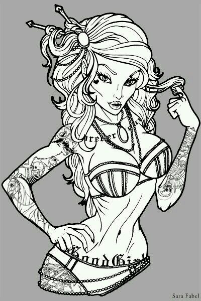 Sexy Girls Printable Coloring Pages
 Pin by Tracy on Make it happen