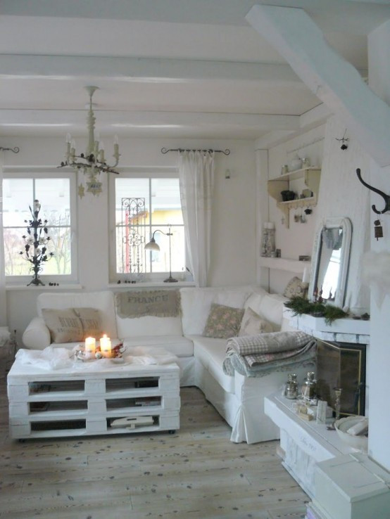 Shabby Chic Living Room Decor
 Top 18 Dreamy Shabby Chic Living Room Designs