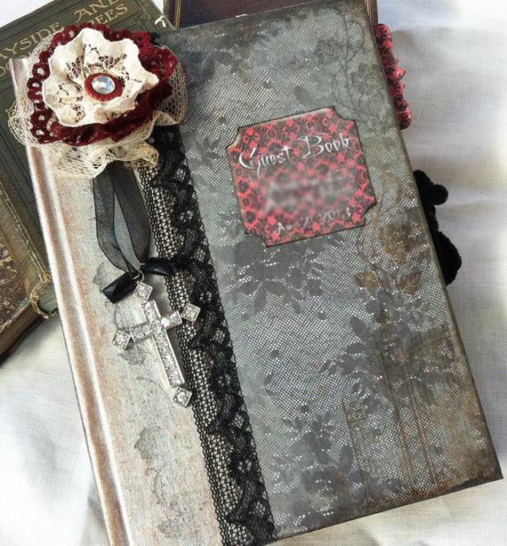 Shabby Chic Wedding Guest Book Ideas
 Unavailable Listing on Etsy