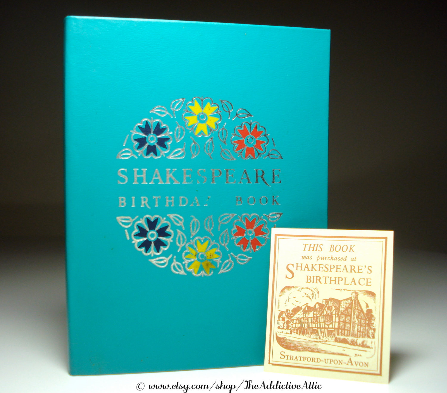 Shakespeare Birthday Quotes
 Shakespeare Birthday & Address Book with Quotes Vintage
