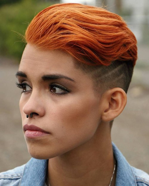 Shaved Undercut Hairstyle
 50 Women’s Undercut Hairstyles to Make a Real Statement