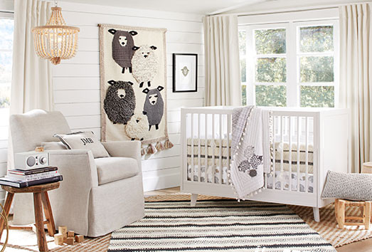 Sheep Baby Decor
 Five Great Reasons to Register at Pottery Barn Kids