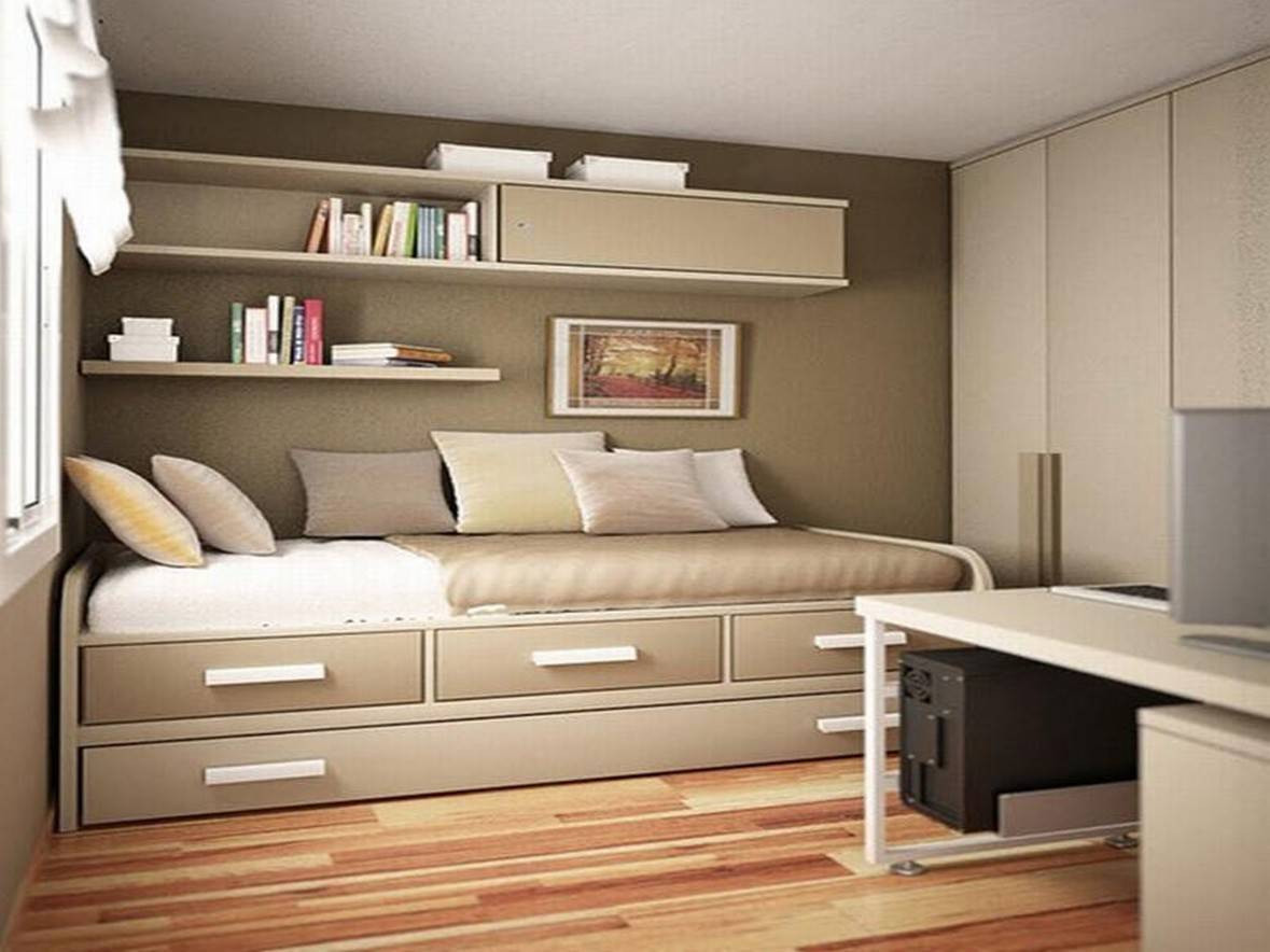 Shelf Ideas For Small Bedroom
 25 Tips For Designing Small Sized Bedrooms Got Bigger With